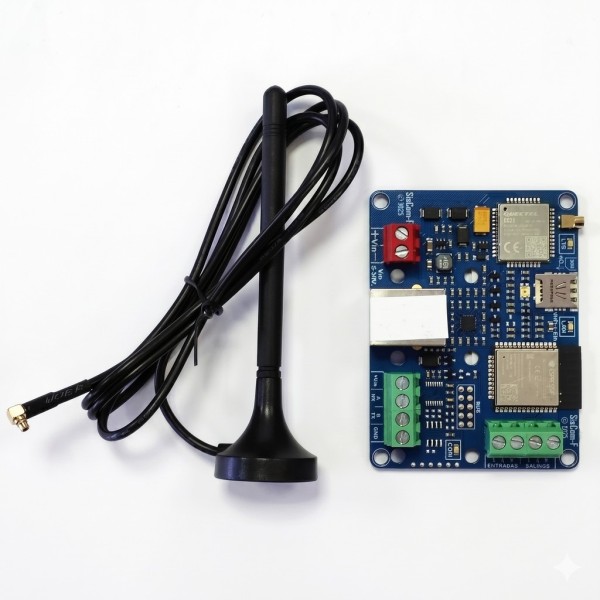 Acheter GL-SEGURIDAD SISCOM-F25-F1 Émetteur 4/5G NB,Ethernet, Wi‑Fi, 2E/2S (extensible), 12/24 V