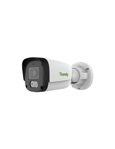 Comprar TIANDY TC-C34QN-DL 2.8 TIANDY. Cámara bullet IP 4Mpx óptica fija 2.8mm IR + luz blanca 30m Colormaker DWDR micrófono IP6