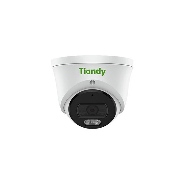 Acheter TIANDY TC-C35XS 3LRA 28 TIANDY. Caméra mini-dôme turret IP 5 Mpx à objectif fixe 2.8mm IR + lumière blanche 30 m ColorMa