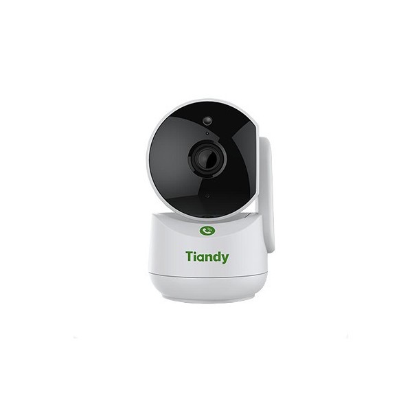 Comprar TIANDY TC-H342A TIANDY. Cámara minidomo PT IP 4Mpx óptica fija 4mm IR + luz blanca 15m DWDR SD micrófono altavoz Wi-Fi i