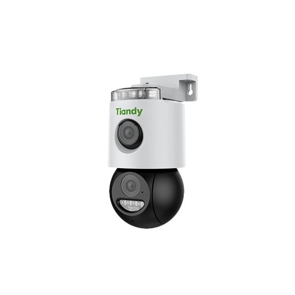Comprar TIANDY TC-H363N W 4 TIANDY. Domo PT IP 3Mpx IR + luz blanca 50m Colormaker DWDR IA autotracking SD micrófono altavoz Wi-
