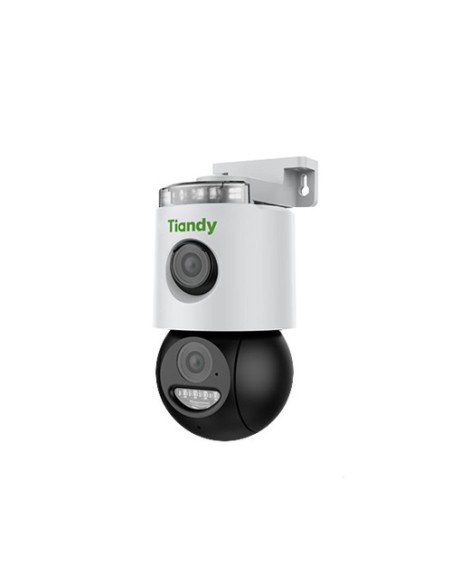 Comprar TIANDY TC-H363N W 4 TIANDY. Domo PT IP 3Mpx IR + luz blanca 50m Colormaker DWDR IA autotracking SD micrófono altavoz Wi-