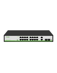 Comprar TIANDY TC-P3S020 TIANDY. Switch Comercial 16xGb PoE + 2xGb RJ45 + 2xSFP.