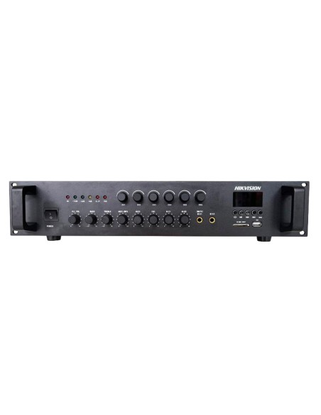 Comprar HIKVISION DS-QAE0A240G1-VB6 Amplificador analógico - Funciones mezcladoras básicas - Reproductor USB / BT / MIC / RCA  -