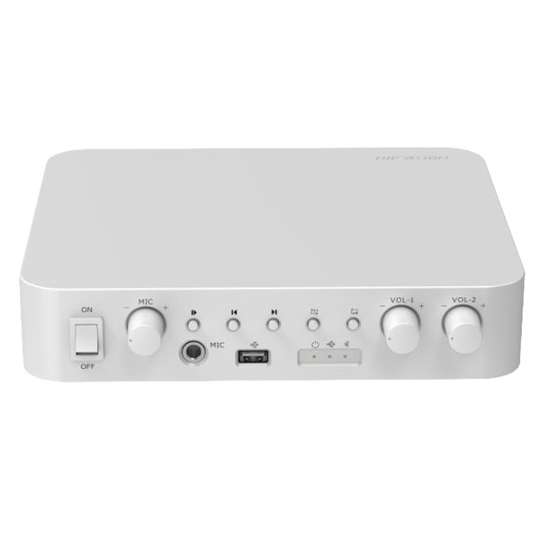 Comprar HIKVISION DS-QAE0A60G1-VB Amplificador analógico - Funciones mezcladoras básicas - Reproductor USB / BT / MIC / RCA  - P