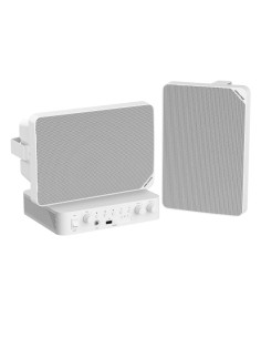 Comprar HIKVISION DS-QAE0KA60120-2 Kit de audio - Amplificador 60 W - 4 x Altavoces de techo - Potencia (8 ): 20 W