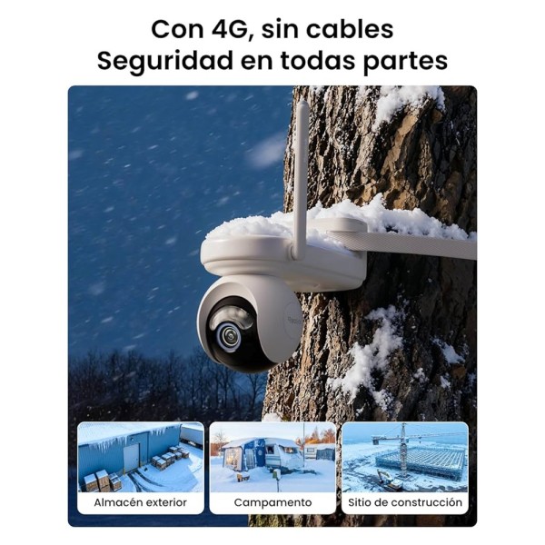 Comprar REOLINK RL-ATLAS-G650-SP3 Reolink Cámara 4G a Batería Atlas Series G650 - 4MP (2560x1440) @15fps  - Visión Nocturna a Co