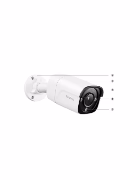 Comprar REOLINK RL-NVS8-POE-8MB4 Reolink Kit NVR PoE + 4 cámaras 8MP PoE 2TB - 8MP (3840X2160) - Deteccion Humanos / Mascotas / 