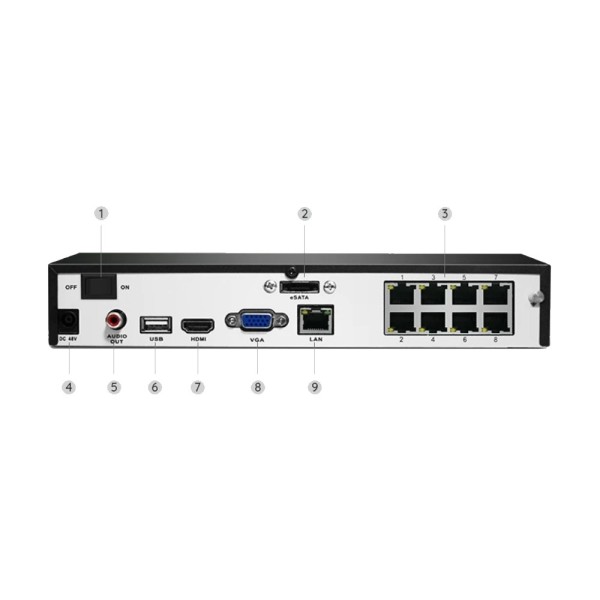 Comprar REOLINK RL-NVS8-POE-8MB4 Reolink Kit NVR PoE + 4 cámaras 8MP PoE 2TB - 8MP (3840X2160) - Deteccion Humanos / Mascotas / 