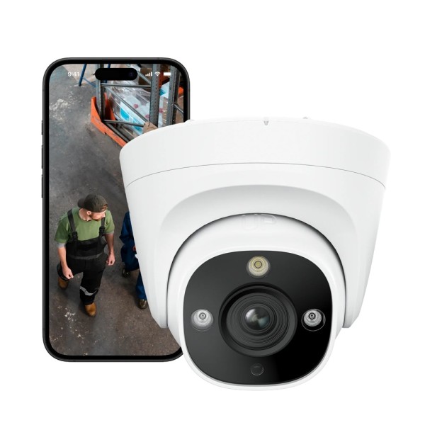 Comprar REOLINK RL-RP-PCT12-POE-W Reolink Cámara Turret IP 12MP PoE  - 12MP (4512x2512) @ 25fps - PoE / Luz LED - Zoom Digital 5