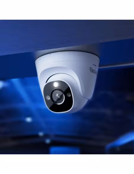 Acheter REOLINK RL-RP-PCT8M-POE-W Caméra Reolink Turret IP 8M PoE - 8 MP (3840 x 2160) | 4K Ultra HD à 25 FPS - PoE / éclairage 