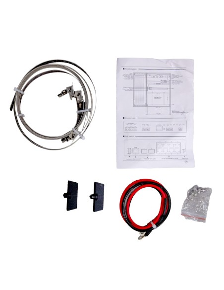 Comprar SAFIRE SF-BOX08220-BMS-IP55-4800WH Armario de poliéster carga rápida para farola - Diferencial, magnetotérmico y SPD - D
