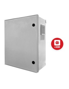 Comprar SAFIRE SF-BOX08ECONL-IP55 Armario de poliéster SMC sin logo - Diferencial, magnetotérmico y SPD - Dimensiones exteriores