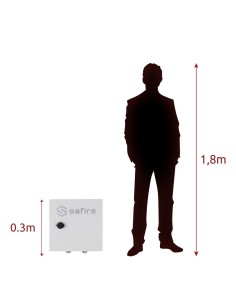 Acheter SAFIRE SF-BOX3030DC4POE-LITIO Smartbox solaire avec entrée <45VDC - Télécommande par logiciel - Switch POE avec 2 ports 2