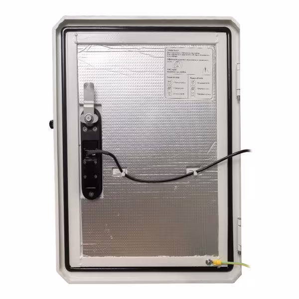 Comprar SAFIRE SF-BOX5038DUAL8POE-UPS Smartbox metalica Dual Solar y 22V AC - Cerradura electronica con Bluetooth - Batería de p