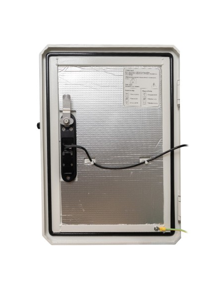 Acquistare SAFIRE SF-BOX5038DUAL8POE-UPS Smartbox metallica IP66 Dual Solar e 220V AC - Serratura elettronica con Bluetooth - Ba
