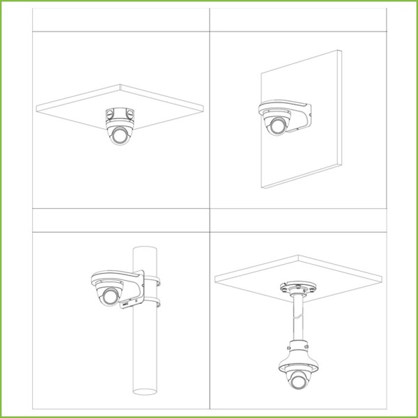 Acheter DAHUA HAC-HDW1200M-0280B Dôme HDCVI 4EN1 2M 1080P DN ICR IR30m 0Lux 2.8mm IP67