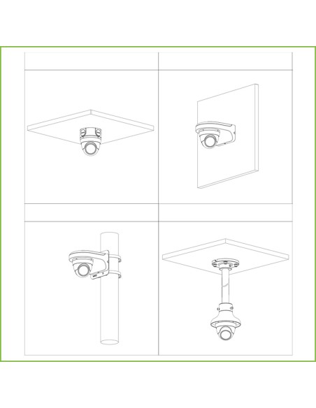 Comprar DAHUA HAC-HDW1200M-0280B Domo HDCVI 4EN1 2M 1080P DN ICR IR30m 0Lux 2.8mm IP67