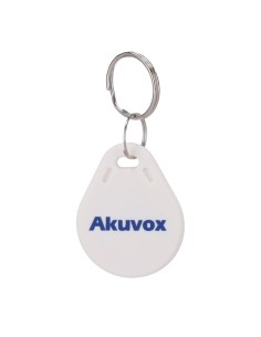 Comprar AKUVOX AK-TAG-MF-P Llavero TAG de proximidad numerado - ID por radiofrecuencia - MF pasivo | Color blanco - Alta frecuen