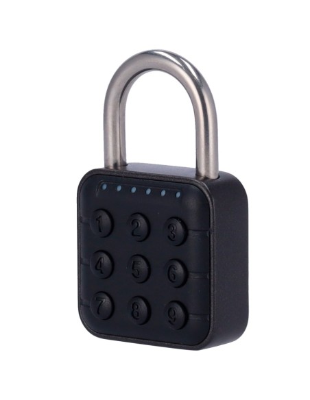 Comprar OEM PADLOCK-KBT-APP Candado inteligente Bluetooth - Apertura mediante PIN y APP - Capacidad 200 contraseñas - Diámetro d