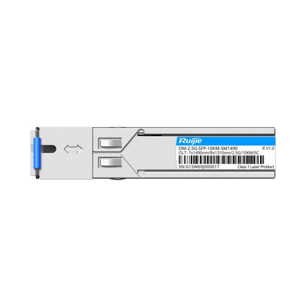Acheter REYEE RG-OM-2.5G-SFP-10KM-SM1490 émetteur-récepteur optique 2.5G e-Lighten - Conception monomode à fibre unique pour des