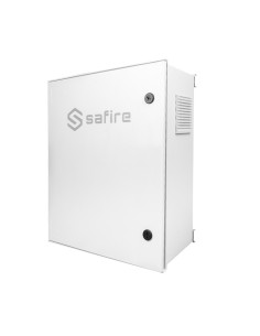 Comprar SAFIRE SF-BOX6050AC8POE-LITIO Armario de poliéster carga rápida para farola - Diferencial, magnetotérmico y SPD - Dimens