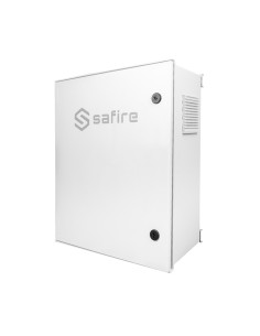 Comprar SAFIRE SF-BOX6050AC8POE-UPS Armario Safire de poliester SMC - Dimensiones exteriores 50x40x20cm - Switch de 8 puertos Po
