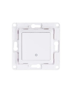 Acheter SHELLY SH-WALL-SWITCH-1-W Shelly Wall Switch 1 - Bouton-poussoir unique pour le contrôle d’un canal - Compatible avec Sh 2