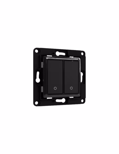 Comprar SHELLY SH-WALL-SWITCH-2-B Shelly Wall Switch 2 - Interruptor de pared con 2 botones - Compatibilidad con gama de pulsado