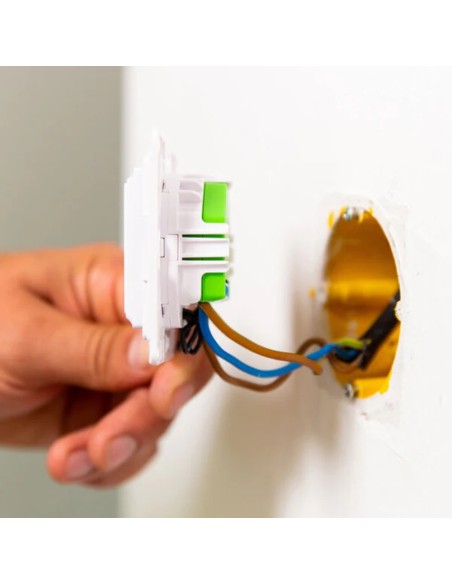 Acheter SHELLY SH-WALL-SWITCH-2-B Shelly Wall Switch 2 - Double bouton-poussoir pour le contrôle de deux canaux - Compatible ave