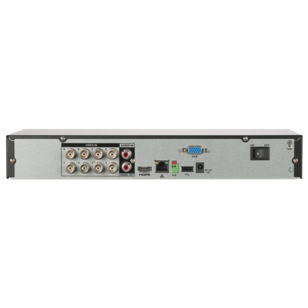 Comprar DAHUA XVR5108H-I3/T DVR 5EN1 H265 8ch 5M@12ips +4IP 6MP 1HDMI 1HDD AI