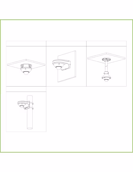 Comprar DAHUA IPC-EB5541-AS FishEye H265 5M DN WDR 1.4mm IK10 IP67 Audio SD PoE MIC E/S AI
