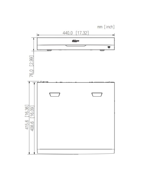 Acheter DAHUA NVR5432-EI2 NVR 32 canaux 448 Mbps H.265 2x HDMI 4 HDD 2 RJ45 E/S IA