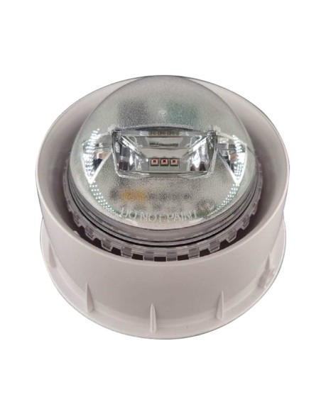 Comprar MORLEY WRA-PC-I05 Sirena direccionable con flash rojo y aislador incorporado. Carcasa blanca. EN54/23. Categoria W