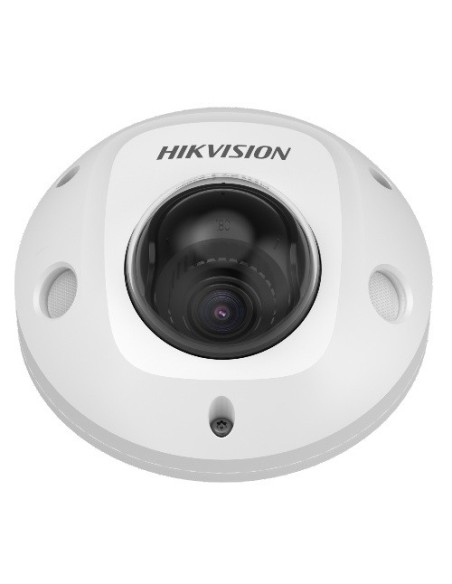 Comprar HIKVISION SOLUTIONS DS-2XM6756G1-ID2 HIKSOL. Cámara mini-domo IP 5Mpx óptica fija 2mm IR 10m WDR SD IP67/IK10 PoE.