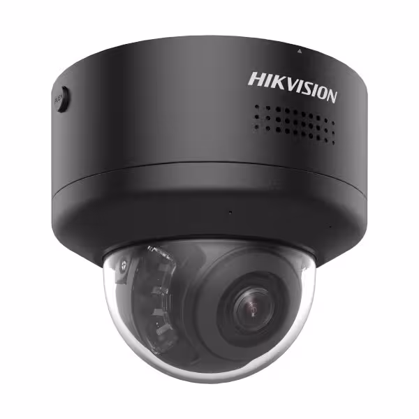 Comprar HIKVISION PRO DS-2CD2746G2H-IPTRBK HIKPRO. Mini-domo IP 4Mpx óptica mot 2.8-12mm IR 40m WDR Darkfighter IA Acusense SD E