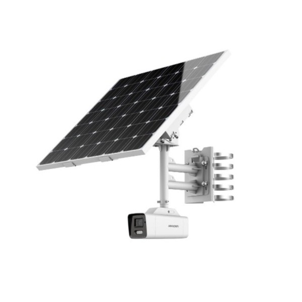 Comprar HIKVISION SOLUTIONS DS-2XS6A46G1PIZSC36S HIKSOL. Kit Cámara bullet IP 4Mpx LPR con panel solar ópt. mot.2.8-12 mm IR 30m
