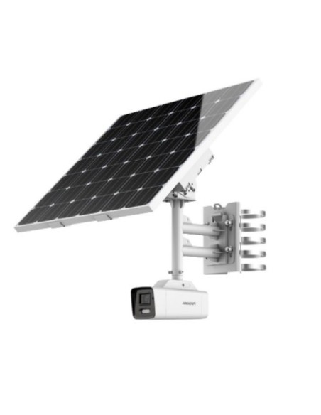 Comprar HIKVISION SOLUTIONS DS-2XS6A46G1PIZSC36S HIKSOL. Kit Cámara bullet IP 4Mpx LPR con panel solar ópt. mot.2.8-12 mm IR 30m
