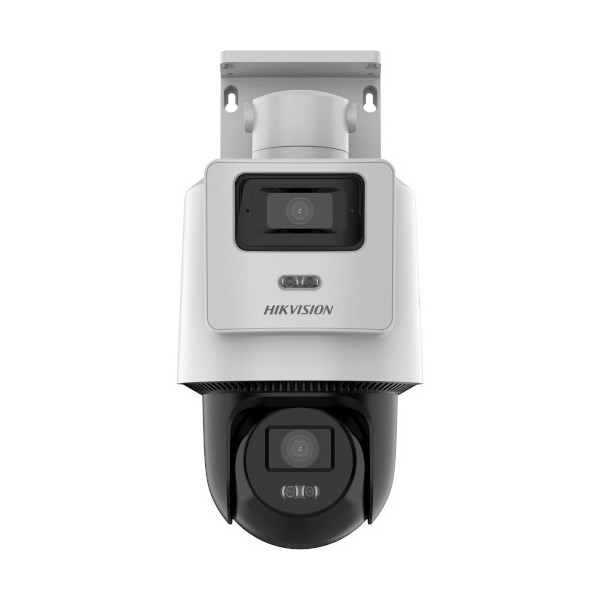 Comprar HIKVISION VALUE DS-2SE2C400MWG-E14-2 HIKVALUE. Cámara Domo Tandem PTZ IP 4Mpx óptica fija 8mm + Pano 2.8mm IR + luz blan