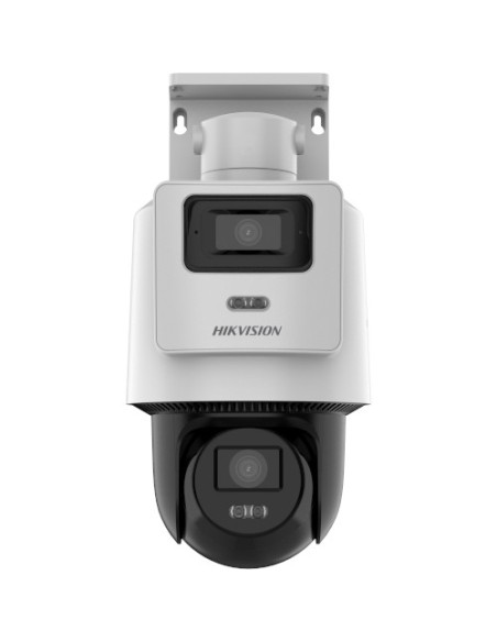 Comprar HIKVISION VALUE DS-2SE2C400MWG-E14-2 HIKVALUE. Cámara Domo Tandem PTZ IP 4Mpx óptica fija 8mm + Pano 2.8mm IR + luz blan
