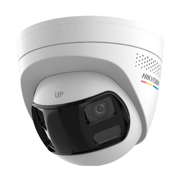 Comprar HIKVISION VALUE DS-2CD1367G2HP-LIUFS HIKVALUE. Mini-domo IP 6Mpx óptica fija 2.8mm IR + luz blanca 30m SD micrófono IP67