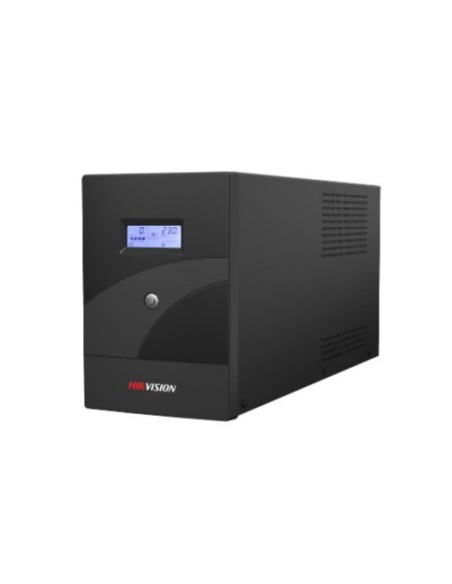 Comprar HIKVISION BASIC DS-UPS3000-R HIKBASIC. SAI 3000VA/1800W 4 baterías 12V/9Ah 4 salidas onda simulada protección completa U
