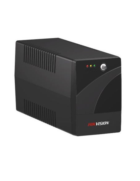 Comprar HIKVISION BASIC DS-UPS1000-R HIKBASIC. SAI 1000VA 600W bateria 12V 9Ah 2 salidas universales onda simulada AVR proteccio