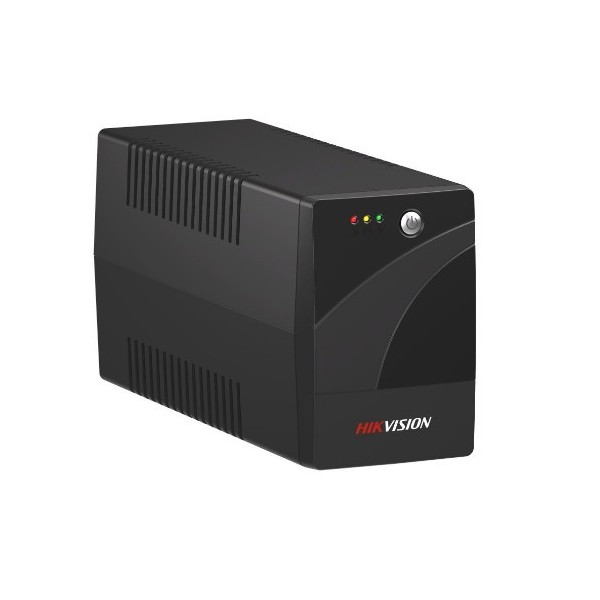 Comprar HIKVISION BASIC DS-UPS600-R HIKBASIC. SAI 600VA 360W bateria 12V 7Ah 2 salidas Schuko onda simulada AVR protecciones com