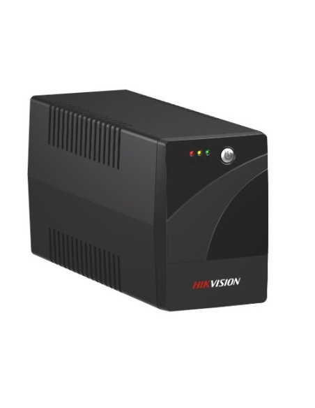 Comprar HIKVISION BASIC DS-UPS600-R HIKBASIC. SAI 600VA 360W bateria 12V 7Ah 2 salidas Schuko onda simulada AVR protecciones com