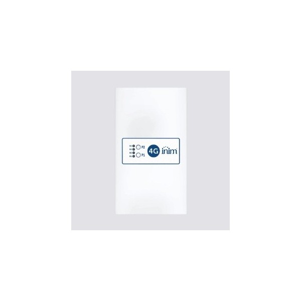 INIM NEXUS/4GP Módulo GSM 2G e 4G (LTE) integrado no I-BUS com bateria de reserva.
