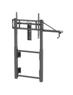 Comprar IBOARD IB-IBD-ST011 Soporte suelo-pared - Peso soportado 120 Kg - VESA 800x600 mm - Altura ajustable con manivela