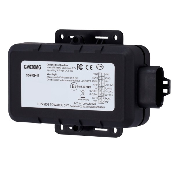 Acheter QUECLINK QL-GV620MG Tracker avancé durci avec interfaces multiples - 4G LTE Cat M1 avec secours 2G - RS232 et 1-wire -