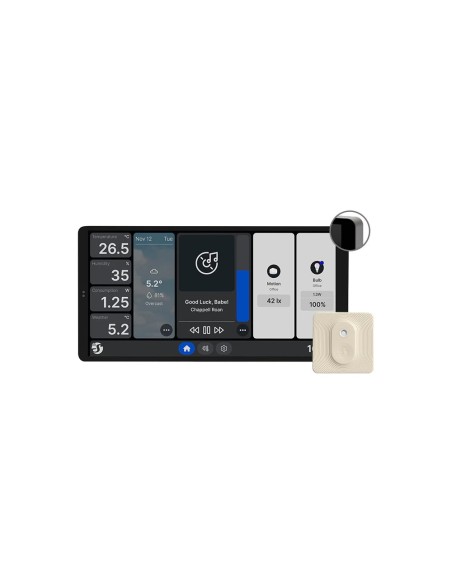 Comprar SHELLY SH-WALL-DISPLAY-X2-S-BLUHT-I Shelly Wall Display X2 + BLU H&amp;T Ivory - Pantalla táctil 6,95" a color para