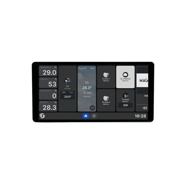 Acheter SHELLY SH-WALL-DISPLAY-X2I-SILVER Shelly Wall Display X2 Gris - Écran tactile couleur 6,95" pour le contrôle - Capaci